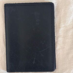 STITCH & RIVET // Handmade leather passport holder and wallet